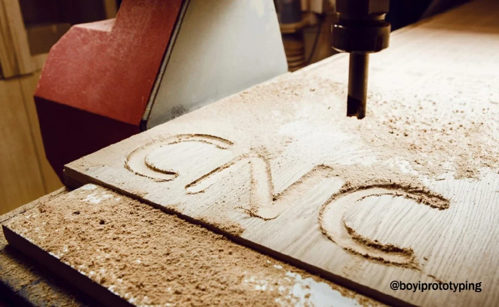 Illustrative example of cnc wood cutting from Google Search