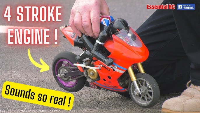 Illustrative example of radio control nitro motorcycle from Google Search