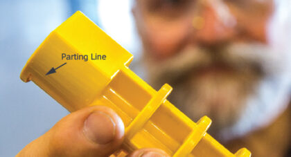 parting line in injection molding Honyo