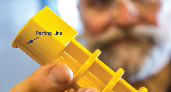 parting line in injection molding Honyo
