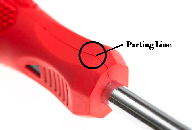 parting line in injection molding