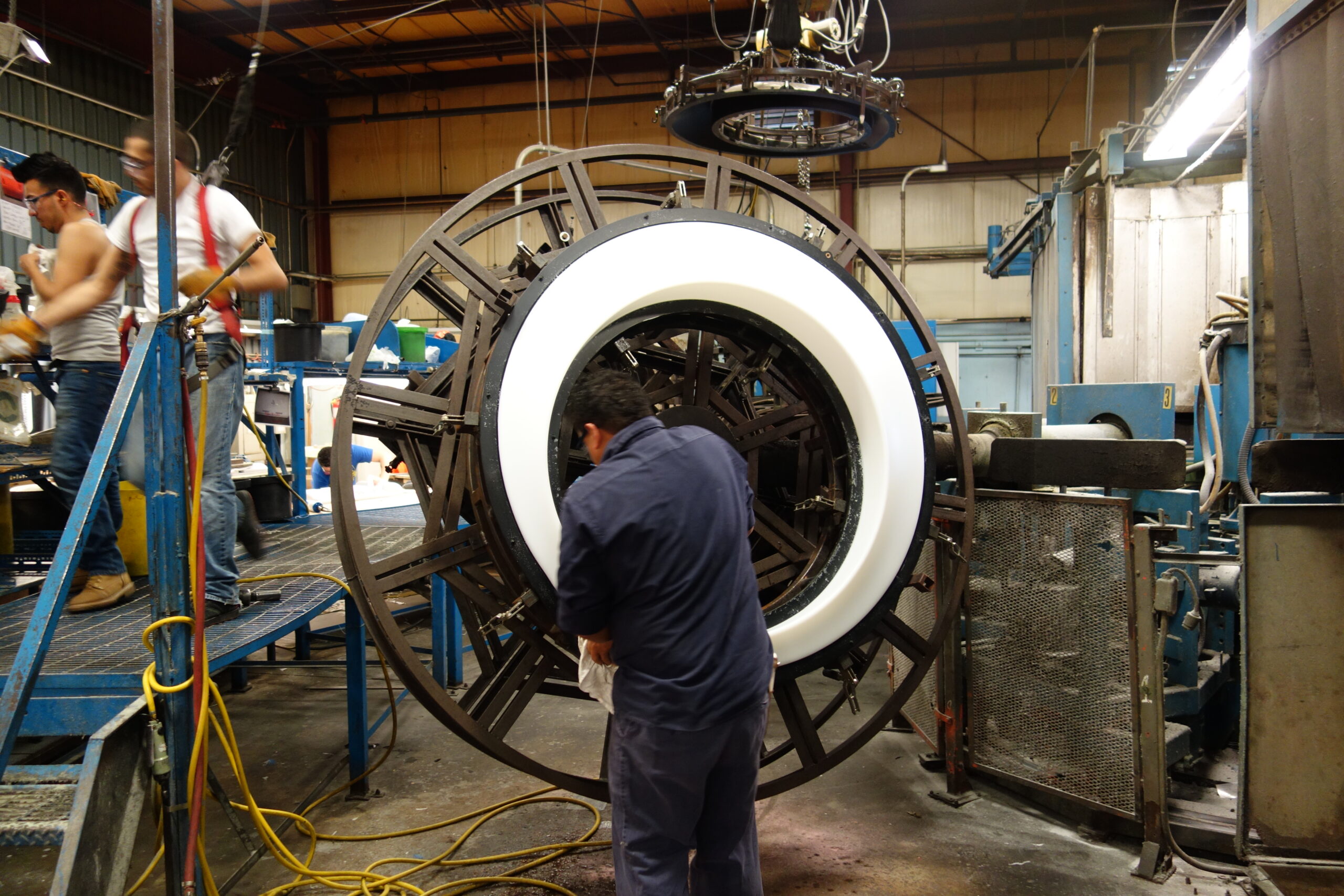 rotational molding machine