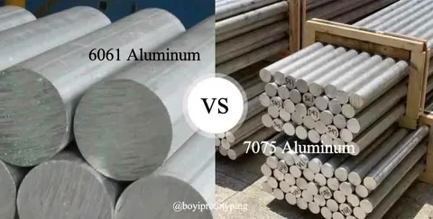 6061 t6 aluminum vs 7075 t6