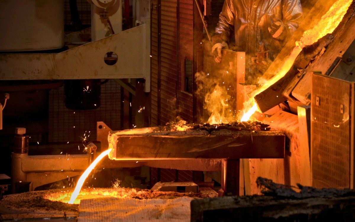 iron and steel casting
