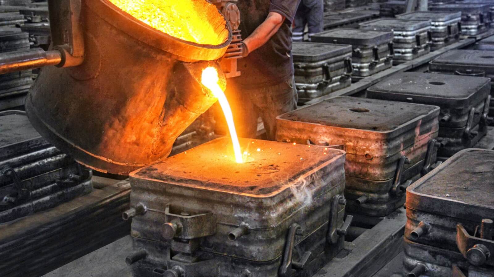 iron and steel casting