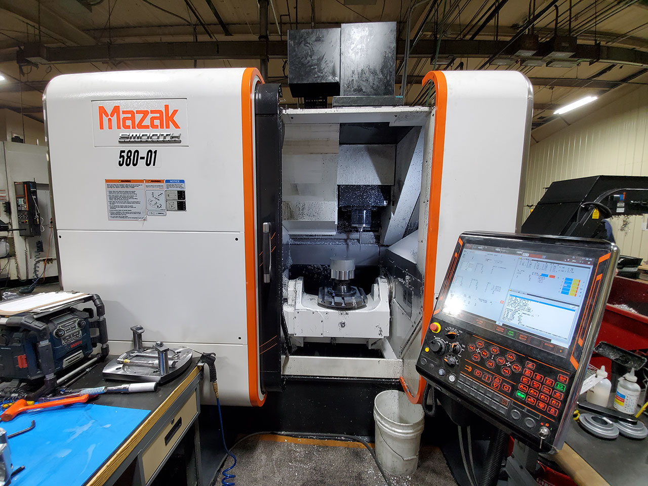 5 axis cnc machining center