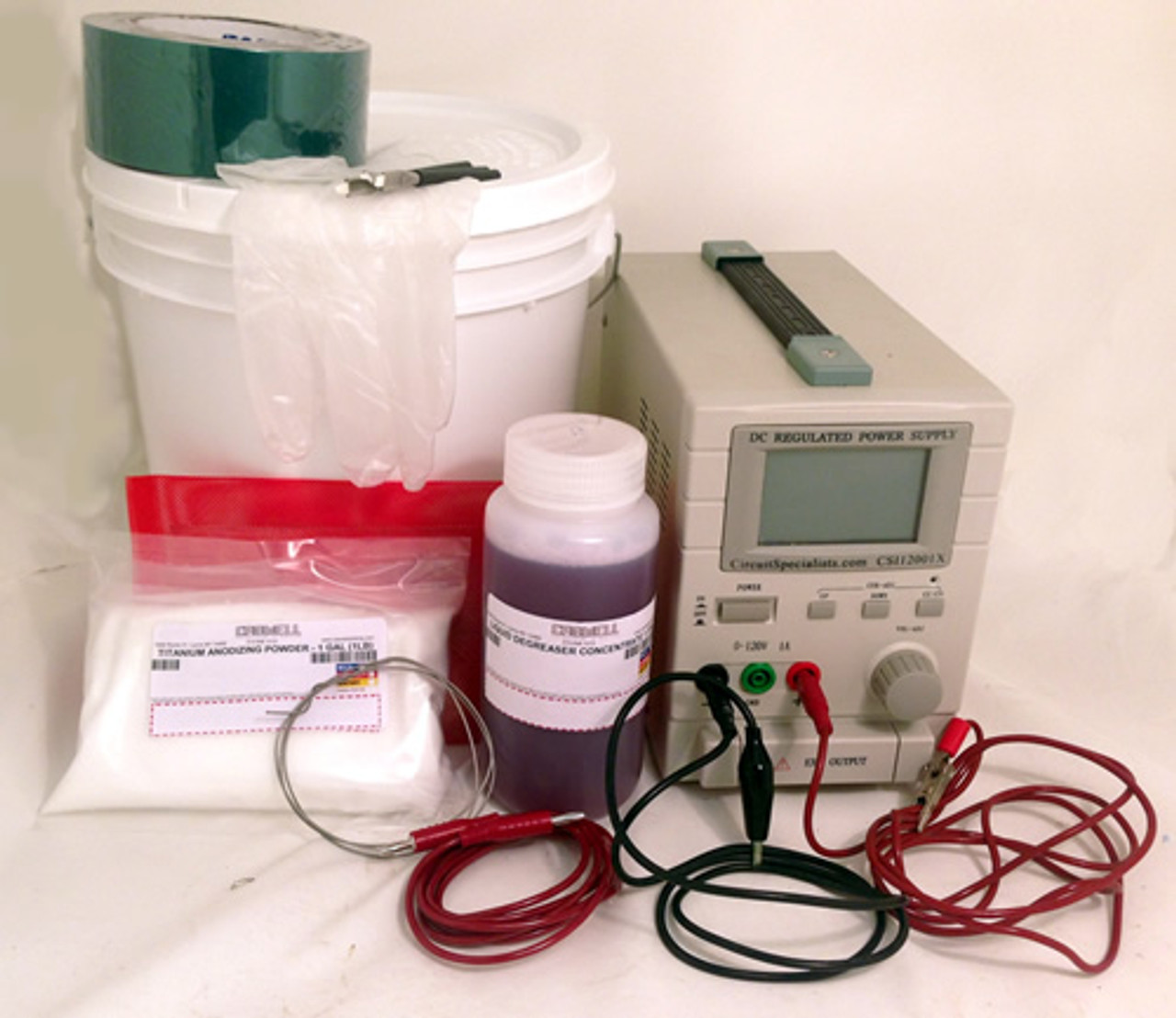 titanium anodising kit