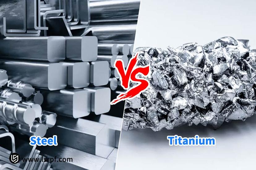hardness of titanium vs stainless steel