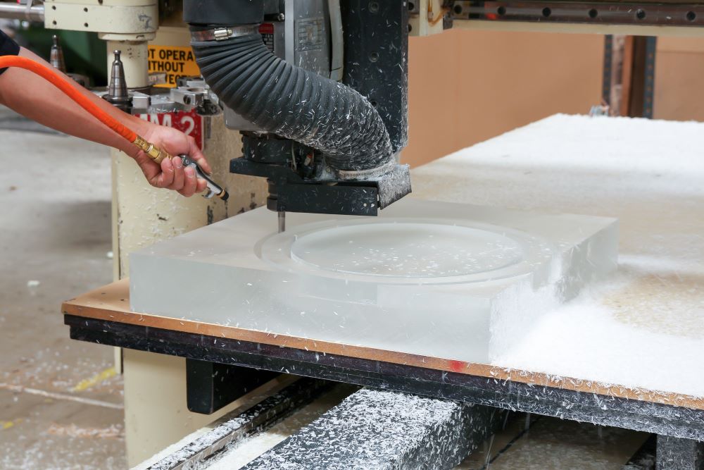 cnc router acrylic
