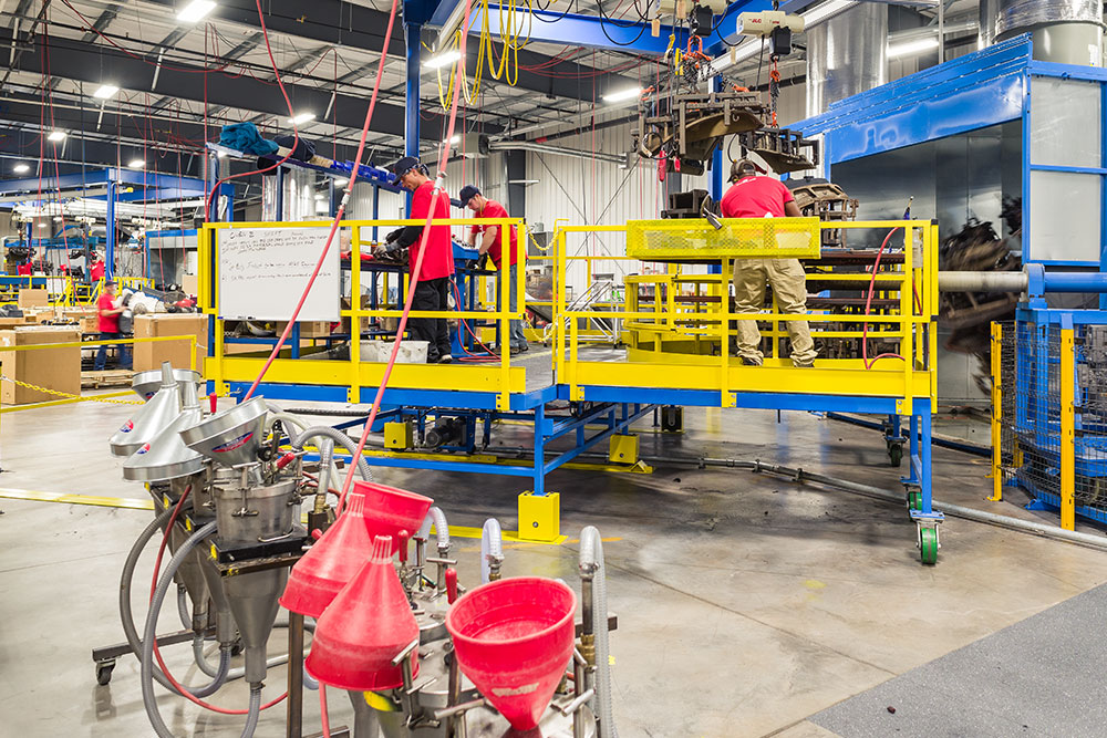 rotational molding machines