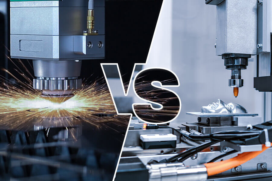 laser vs cnc Honyo