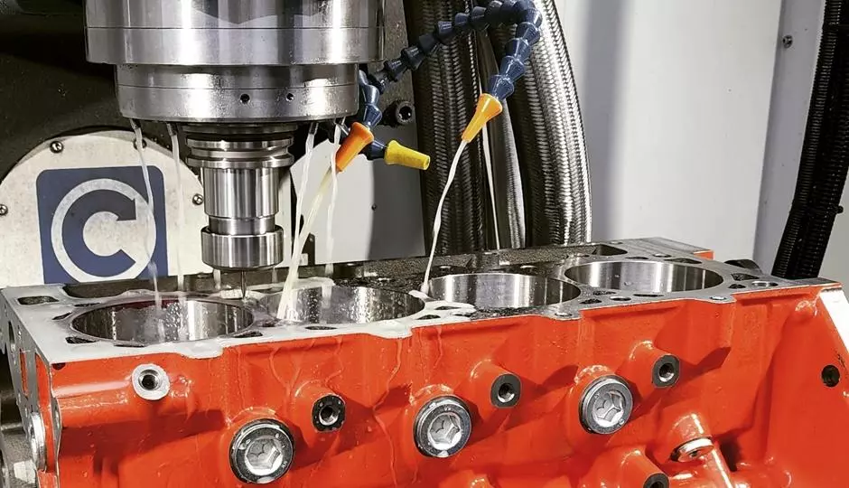 cnc engine block machining